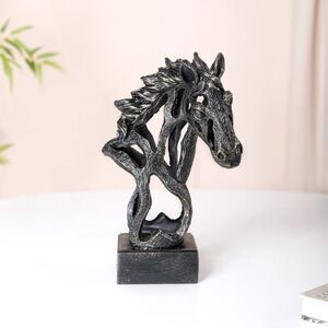 Black Horse Decorative Showpiece NWT